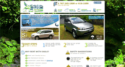 Desktop Screenshot of eaglecarrentals.com